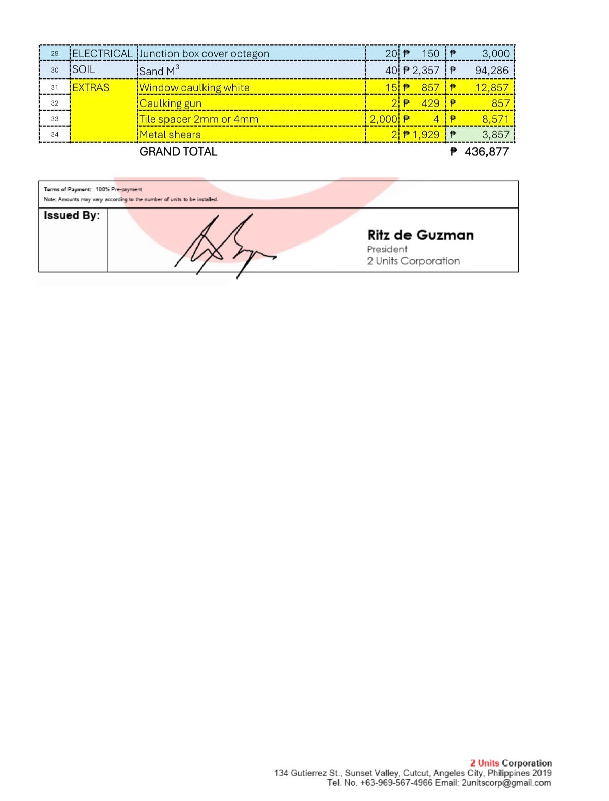 ENCAP School Additional Materials (Peso)