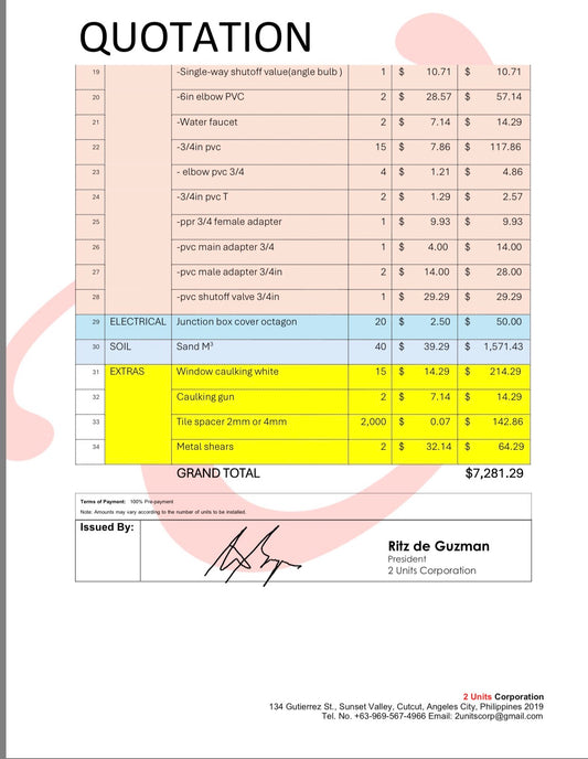 ENCAP School Additional Materials
